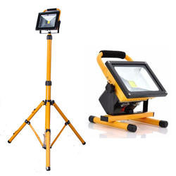Reflector Recargable Led 25w con Tripode Extensible 