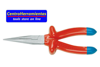 Pinza Alicate Punta Media Caa Larga para Electricista 