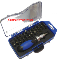 Destornillador y Puntas Kit 38 Piezas 