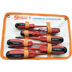 Destornilladores para Electricista y Mecanica 7 Pzas. 